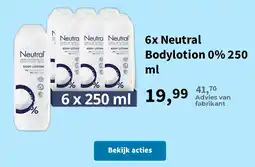 Plein.nl Neutral Bodylotion 0% aanbieding