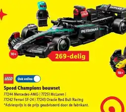 Lidl Speed Champions bouwset aanbieding