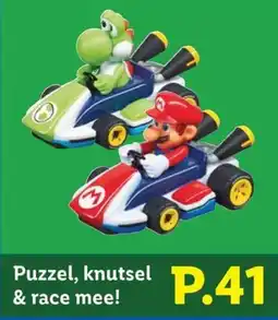 Lidl Puzzel, knutsel & race mee! aanbieding