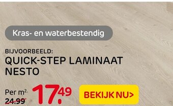 Praxis Quick-step laminaat nesto aanbieding