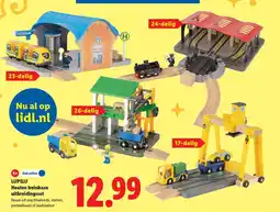 Lidl Lupilu Houten treinbaan uitbreidingsset aanbieding