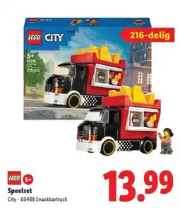 Lidl LEGO City - 60488 Snackbartruck aanbieding