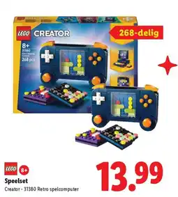 Lidl LEGO Creator - 31380 Retro spelcomputer aanbieding