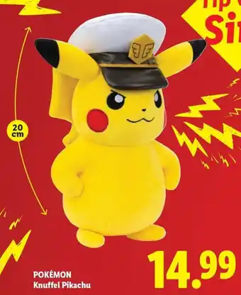 Knuffel Pikachu