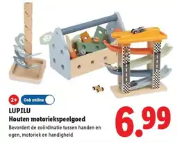 Lidl Lupilu Houten motoriekspeelgoed aanbieding