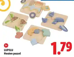 Lidl Lupilu Houten puzzel aanbieding