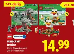 Lidl LEGO MINECRAFT Speelset aanbieding