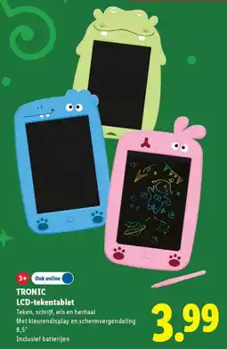 Lidl Tronic LCD-tekentablet aanbieding
