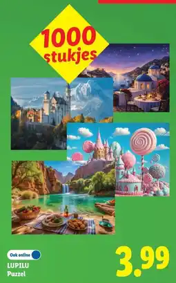 Lidl Lupilu Puzzel aanbieding