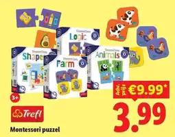 Lidl Trefl Montessori Puzzel aanbieding