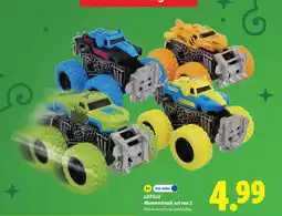 Lidl Lupilu Monstertruck set van 2 aanbieding