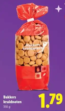 Lidl Bakkers kruidnoten aanbieding