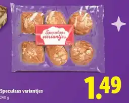 Lidl Speculaas variantjes aanbieding
