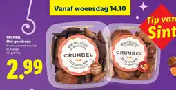 Lidl Crumbel Mini speculaasjes aanbieding