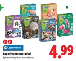 Lidl Experimenteerset mini aanbieding