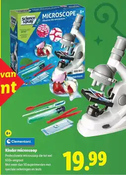 Lidl Kinder microscoop aanbieding