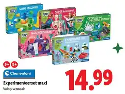 Lidl Experimenteerset maxi aanbieding