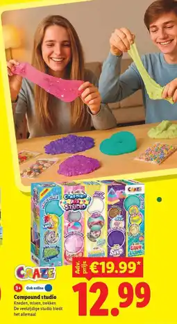 Lidl Craze Compound studio aanbieding