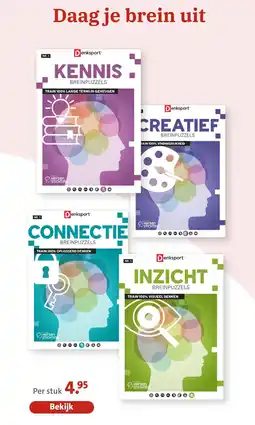 Bruna Densport Kennis Breinpuzzels aanbieding