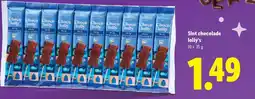 Lidl Sint chocolade lolly's aanbieding