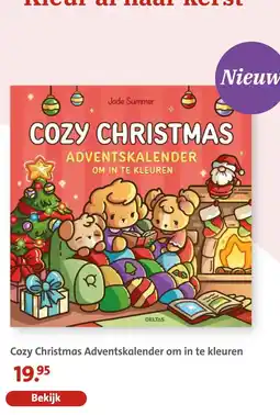 Bruna Jade Summer Cozy Christmas Adventskalender om in te kleuren aanbieding