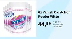 Plein.nl Vanish Oxi Action Poeder Witte aanbieding