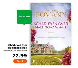 The Read Shop Corina Bomann Schaduwen over Hallingham Hall aanbieding