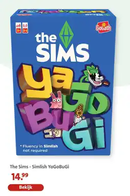 Bruna The Sims - Simlish YaGoBuGi aanbieding