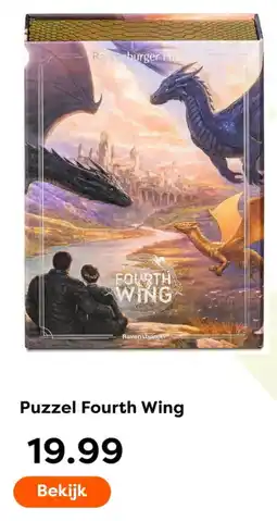 The Read Shop Ravensburger Puzzel Fourth Wing aanbieding