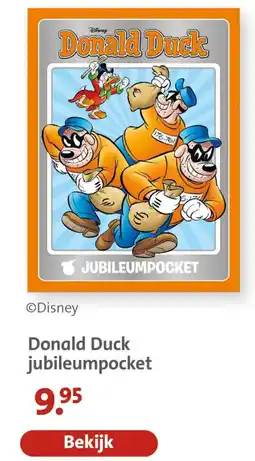 Bruna Donald Duck jubileumpocket aanbieding
