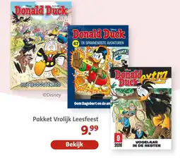 Bruna Donald Duck Pakket Vrolijk Leesfeest aanbieding