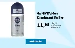 Plein.nl NIVEA Men Deodorant Roller aanbieding