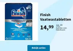 Plein.nl Finish Vaatwastabletten aanbieding