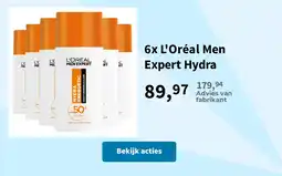 Plein.nl L'Oréal Men Expert Hydra aanbieding
