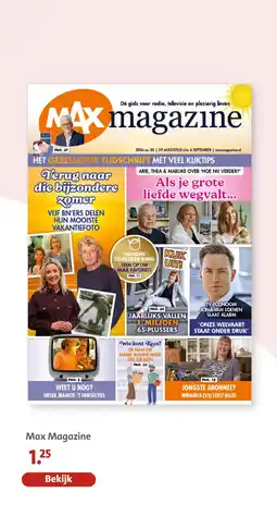 Bruna Max Magazine aanbieding