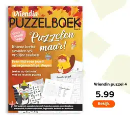 The Read Shop Vriendin puzzel 4 aanbieding