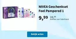 Plein.nl Nivea Geschenkset Feel Pampered 1 aanbieding