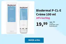 Plein.nl Biodermal P-CL-E Crème aanbieding
