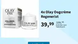 Plein.nl Olay Oogcrème Regenerist aanbieding