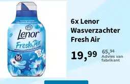 Plein.nl Lenor Wasverzachter Fresh Air aanbieding