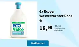Plein.nl Ecover Wasverzachter Roos aanbieding