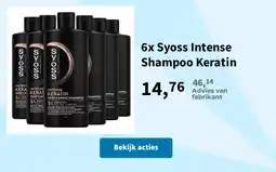 Plein.nl Syoss Intense Shampoo Keratin aanbieding