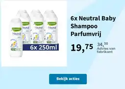 Plein.nl Neutral Baby Shampoo aanbieding