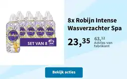 Plein.nl Robijn Intense Wasverzachter Spa aanbieding