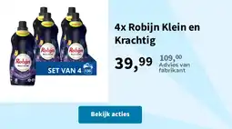 Plein.nl Robijn Klein en Krachtig aanbieding
