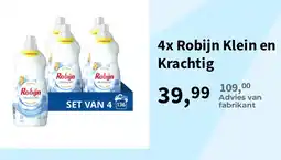 Plein.nl Robijn Klein en Krachtig aanbieding