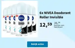 Plein.nl NIVEA Deodorant Roller Invisible aanbieding