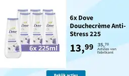 Plein.nl Dove Douche Crème Anti-Stress 225 aanbieding