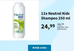 Plein.nl Neutral Kids Shampoo aanbieding