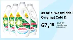 Plein.nl Ariel Wasmiddel Original Cold & aanbieding